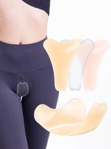 1pc Seamless/Invisible Intimate Protection Sticker For Bikini Area, Silicone Waterdrop Shaped Private Part Cover