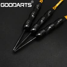 3pcs Dragon Bone Darts Set - 22g Professional Pointed Metal Darts With Leather Protection Case, Business Gift, Includes 3 Replacement Stems, 3 Spring Rings, 3 Replacement Dart Points