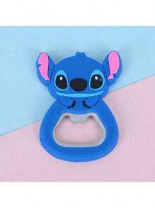 Disney Disney Kawaii Stitch Bottle Opener, Stitch Peripheral Fridge Magnet, Cartoon Multi-Function Beer Bottle Opener. Birthday Party Supplies, Father's Day Gift