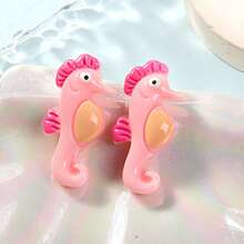 Enjoy Fun of DIY 10/20pcs Cute Resin Mini Seahorse Figurines, Realistic Marine Life Ornaments And Craft Supplies
