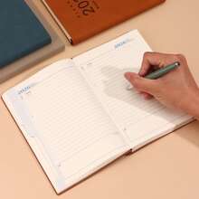 2026 A5 大型标准计划日历计划：高品质 PU 皮革（一月十二月）每日、每周和每月议程，100 克纸张，365 天待办事项清单，计划者之选，完美礼物！，学校用品，返校