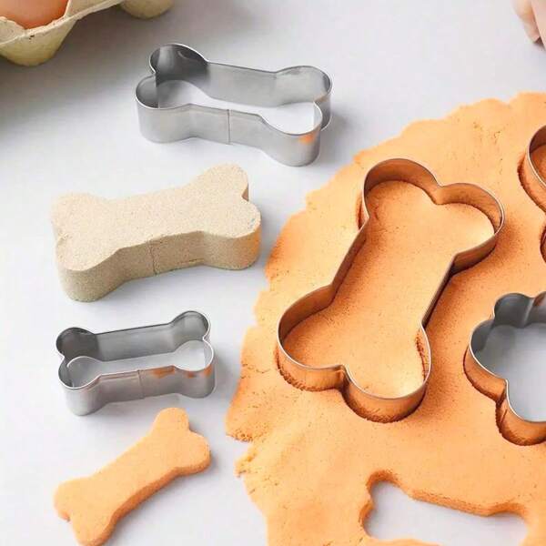Dog Bone-Shaped Biscuit Cutting Mold, Cake Cutter, Biscuit Mold, Baking Tools, Kitchen Accessories.