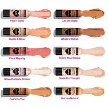 Makeup Stick, Buildable Color, Versatile Use, Cruelty-Free & Vegan - Floral Majority