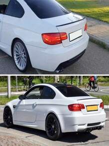 غطاء جناح الخلفي للصندوق الخلفي لسيارات سلسلة 3 BMW E92 Coupe موديلات من 2007 إلى 2013 ، طراز 332d و 335i و M3 ، باللون الأسود