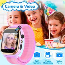 Sistema electrónico de aprendizaje educativo multifuncional para niños, consola de juegos infantil con pantalla táctil completa, juegos educativos, audiolibros, reproductor de música, linterna, reloj despertador, regalo de cumpleaños para niños/niñas