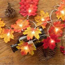 LED, Simulation, Maple Leaf, Festival, Thanksgiving, Harvest Festival, Decoration, Light String