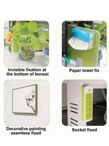 1 pièce Boîte de rangement multifonctionnelle pour télécommandes - Fournitures de bureau, cosmétiques, conteneur de rangement pour câbles de charge