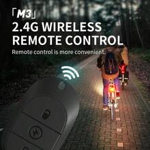 High Brightness RGB LED Strobe Lightwith Remote Control, 7 Color USB RechargeableFlashing Emergency Warning Light For Car,Motorcycle, Bike, Helmet, Bicycle, Drone, Truckand RC Boat (1PCS) - Black - View 5