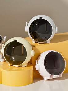 1 件卡通牙刷架壁挂支架，浴室电动牙刷收纳架，免钻壁挂收纳架 - 彩色 - 查看 5