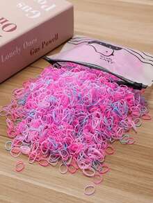 2000/1000 piezas Bandas elásticas desechables de tamaño pequeño, accesorio de coleta, accesorios para el cabello para mujeres, herramientas para el cabello, accesorios de belleza, accesorios para el cabello rizado para mujeres, otoño, viaje, herramientas para el cabello, accesorios para mujeres, cosas para el cabello, cabello rizado, scrunchies, scrunchie, scrunchies para el cabello, accesorios para el cabello rizado, regalos, viaje, regalos para mujeres, cosas para el cabello, rellenos de calcetines