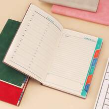 2026 Daily And Calendar Planning Book -320 Pages Time Management With 5 Stickers Task Organization | Modern Planning Book | Notebook, Daily, Weekly, Monthly Planning Calendar Planning Book, School Supplies,Back To School - A5 - View 8