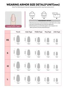 10 Peças de Unhas Postiças de Cobertura Total Prensadas à Mão, Blush em Pó Azul, Linhas Irregulares, Adorno de Amor, Adequado para Meninas e Mulheres, com 1 Almofada de Gel e 1 Lixa de Unha
