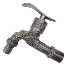 "Classic" Vintage European-Style Single Cold Wall-Mounted Faucet - Stainless Steel, Perfect For Kitchen Sink, Washing Machine, Outdoor Garden & Bathroom Accessories