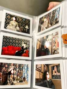 1 pezzo Album fotografico da 3 pollici, può contenere 84/120/160/240 foto, cartoline, biglietti, tessere di riconoscimento, carte bancarie, libro di memorie, articoli per il ritorno a scuola, forniture scolastiche