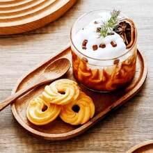 Simplistic Summer Style Wooden Tray, Organizer/Display Tray For Sushi, Cake, Bread, Coffee, Tea Accessories - Brown - View 5