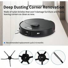 21 PCS Replacement Parts Compatible With Roborock S7 MaxV Ultra Robot Vacuum Cleaner6 Side Brushes 4 HEPA Filters 4 Dust Bags 1 Cleaning Brush 2 Main Brushes 4 Mop Pads 2 Tools - S7MaxVUltraReplacementParts - View 4