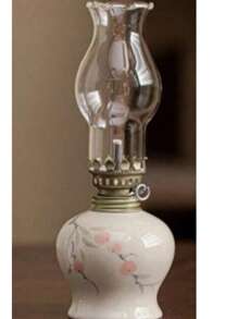 1Pc Ceramic Kerosene Lamp Tea Ceremony Atmosphere Candle Old Butter Lighting Decoration(Without Lamp Oil)