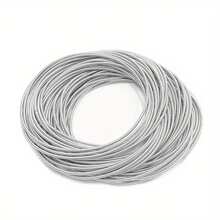 10pcs/Set Simple Style Metal Elastic Bracelets For Women, Non-Slip Carbon Steel Wire Wristbands All Seasons Ideal For Mother'S Day Gif