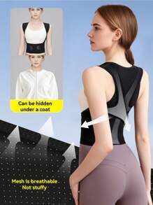 Refined Invisible Posture Support, Featherlight Comfort With Timeless Style