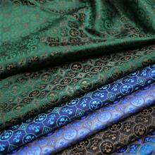 1 Piece Chinese Style Tangzhuang Jacquard Silk Fabric, High Quality Brocade Soft Cloth, Suitable For Cheongsam, Costumes, DIY Sewing Crafts
