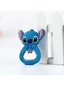 Disney Disney Kawaii Stitch Bottle Opener, Stitch Peripheral Fridge Magnet, Cartoon Multi-Function Beer Bottle Opener. Birthday Party Supplies, Father's Day Gift