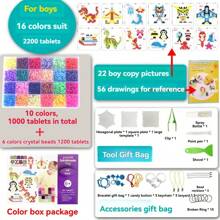 Set di perline d'acqua magiche fai-da-te - Giocattoli creativi fatti a mano per bambini, regali di Natale ideali per bambini e bambine, giocattoli per l'addestramento della concentrazione prescolare, un regalo perfetto, forniture scolastiche, regali per bambini