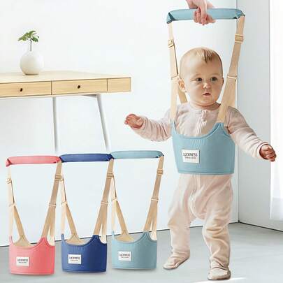 1 pieza Arnés de asistencia para caminar para bebé/niño pequeño, de material de poliéster, ayuda al bebé a pararse y caminar, ayuda para caminar del bebé