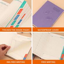 2026 Daily And Calendar Planning Book -320 Pages Time Management With 5 Stickers Task Organization | Modern Planning Book | Notebook, Daily, Weekly, Monthly Planning Calendar Planning Book, School Supplies,Back To School - A5 - View 6