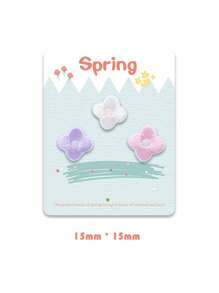 1 Piece Stick On Cartoon Rainbow Meteor Elements Embroidery Bag Clothing Accessories Decorative Self-Adhesive Fabric Stickers Summer, School