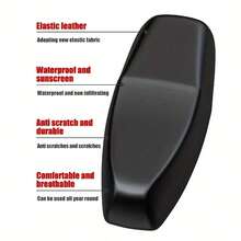 Motorcycle Seat Cover, Waterproof Dustproof Rainproof Sunproof Motorcycle Scooter Seat Cover, Seat Protector Accessory - Black - View 6