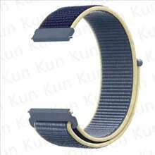 20mm Pulseira de Relógio Esportiva de Náilon para Watch GT 4-2-2e-3 44mm 40mm, Galaxy Watch 4 Classic 42mm 46mm, Active 2 40mm 44mm, Amazfit GTS 2-2e-Mini-GTS 3, Amazfit GTS 4-4 Mini