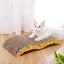 Cat Toys Cat Scraper Sharpening Claw Cardboard Corrugated Board Scratch-Resistant Cat Scratch Board Cat Toy Sofa Cushion Bed