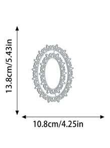 1 Pack Frame A Variety Of Styles Metal Cutting Knife Mold Scrapbook Cutting Mold Suitable For Paper Card Making, DIY Production, Holiday Card Album Making, Craft Decorations