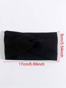 Bandany damskie 6 szt./2 szt. proste, jednokolorowe, skręcone opaski na głowę, dzianinowe, modne akcesoria do włosów, uniwersalne na wyjścia, odpowiednie na Dzień Matki, powrót do szkoły, Święto Dziękczynienia, Boże Narodzenie, Nowy Rok, Walentynki, karnawał, prezenty świąteczne, opaski do włosów, opaska do włosów na jesień i zimę, elegancki szalik damski