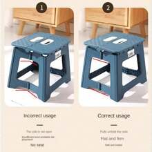 New Adult Portable Folding Stool Thickened Plastic Saddle Chair For Outdoor Activities And Fishing Gifts Party Favors