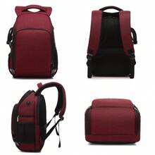 New Waterproof Camera Bag, DSLR Camera Bag, Mirrorless Camera Bag, Dual Shoulder Camera Backpack For Photography - Multicolor - View 11