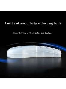 1pc Transparent Dustproof Convenient Portable Shaver Storage Box - Clear - View 4