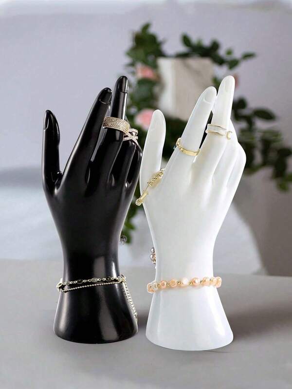 1pc Human Body Model Bracelet, Glove, Ring, Bracelet Jewelry Display Stand, Suitable For Cosmetics, Desk, And Accessories Storage For Women Storage Organizer Travel Essentials Gift Back To School