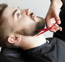 Utopia Care Hair Cutting And Hairdressing Scissors 6.5 Inch, Premium Stainless Steel Shears With Smooth Razor And Sharp Edge Blades For Salons, Men, Women And Kids, Silver - Red - View 6