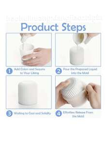 Round Wax Cup Silicone Mold With Cover Set | High Temperature Resistant And Easy To Demold Aromatherapy Gypsum Cup Wax DIY Home Decoration Gift For Festivals