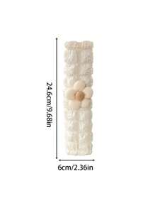 1 pièce/2 pièces Housse de ceinture de de voiture à motif floral, protecteur d'épaule de ceinture de style simple, accessoires automobiles universels