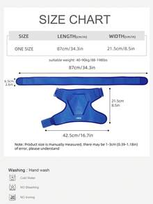 VBOSI Adjustable Unisex Breathable Shoulder Support Brace With Hook And Loop Strap, For Stabilizing And Supporting Shoulder And Arm, Suitable For Gym Accessories - Multicolor - View 10