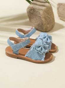 Süßer Stil Schleifenmädchen Strandschuhe geeignet für den Sommer
