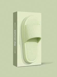 Unisex Quiet EVA Slippers - Non-Slip, Quick-Drying, Odor-Resistant, Indoor Slippers For Summer, Soft Textured Soles, Suitable For Home And Bathroom Use, Multiple Colors Available, Cute Slippers[New High-Top Design], Unisex Summer EVA Slippers, Non-Slip Indoor Bathroom Shower Slippers, Lightweight And Non-Fatiguing, Suitable For All Seasons, (Size Is 1 Size Smaller. Choose The Larger Size Of 1 Size.) (For Example, If You Wear Size 36-37, Please Select Size 38-39.) - Mint Green - View 16