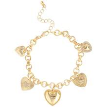 Jessica Simpson Base Metal Charm Bracelet - 1 - View 1