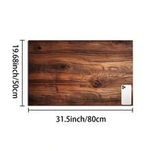 1pc Wood Grain Pattern Printed Absorbent Mat, Suitable For Espresso Machine, Sink, Faucet, Cup Holder, Home Decor, Kitchen & Bathroom Accessories - Multicolor - View 26