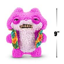 Spin Master Funny Ugly Monster Official Genuine 9 Inch Vacay Vibes Series Plush Toys Simulate Teeth Ugly Cute Monster Adult Interesting Doll Perfect Gift For Collection Birthday - Sketchy Squirrel (Pink) - View 7