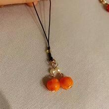 手工制作玻璃百合手机挂绳花朵手机挂饰适用于手机壳编织手机挂绳适用于女孩女士钱包包Airpod相机挂饰钥匙扣钥匙链配件手机链 - 琉璃鈴蘭花手機繩 - 查看 12
