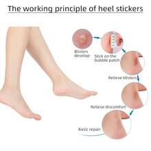 Hydrocolloid Blister Bandages For Feet PARWART 34 Pcs Variety Pack Waterproof Moleskin For Blisters Used For Blister Prevention And Healing For Toe Heel Foot Hands Feet No Foreign Body Sensation