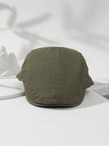 1 pièce Casquette de baseball mode rétro en couleur unie lavée pour femmes, convient pour les tenues casual quotidiennes, toutes saisons